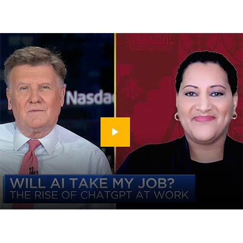 Tsedal Neeley, Harvard Business School professor, joins ‘Squawk Box’ to discuss the population’s fears of AI eventually taking their job, if organizations should rethink business models and more.