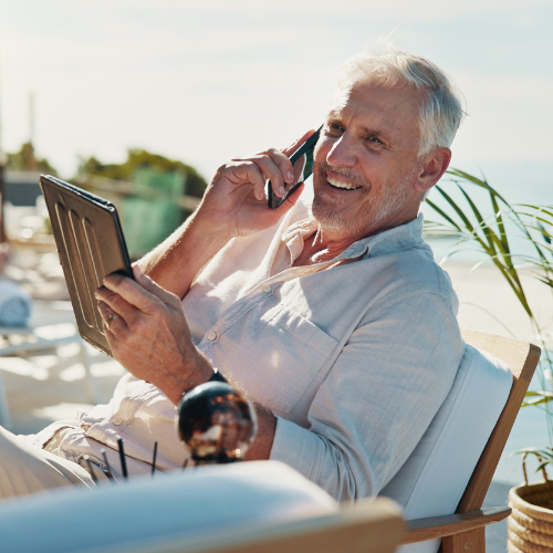 The modern American retirement is online