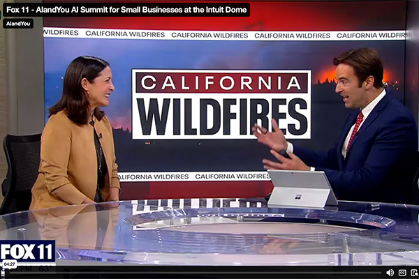 Fox 11: AIandYou AI Summit for Small Businesses at the Intuit Dome