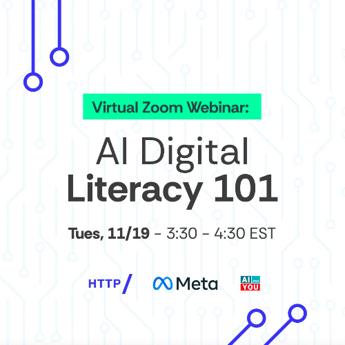 Virtual Zoom Webinar: AI Digital Literacy 101