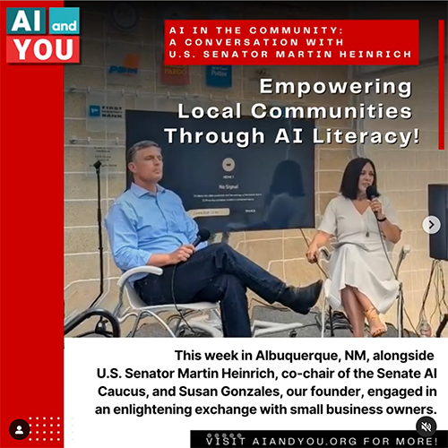 AI in the Community: A Conversation with U.S. Senator Martin Heinrich