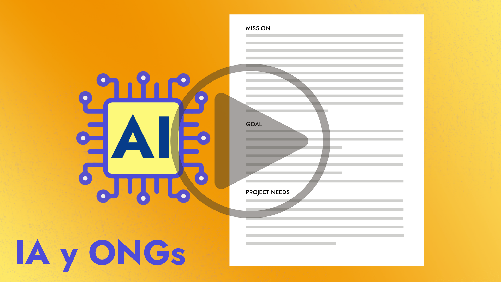 Watch the AI and Nonprofits video